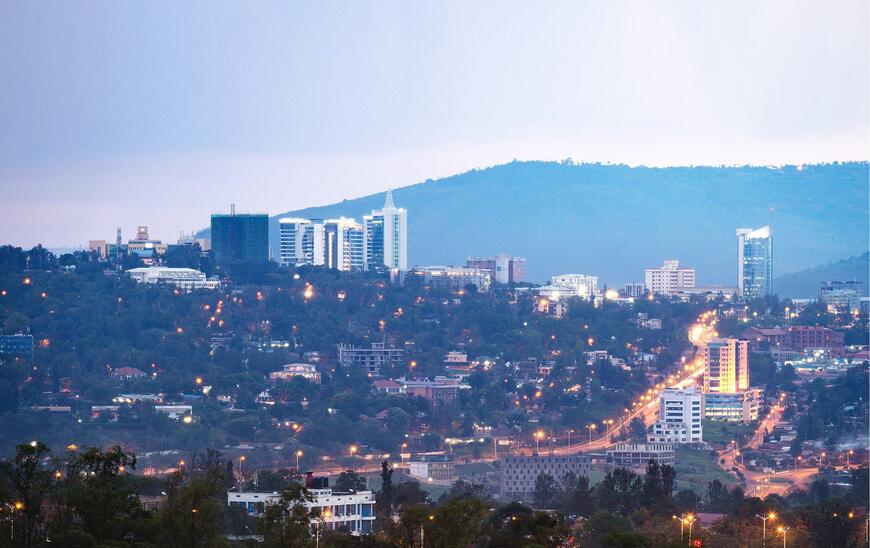 La capitale Kigali, cœur administratif et économique du pays. SHUTTERSTOCK