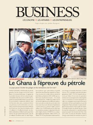 Développement : le Ghana à l’épreuve du pétrole Développement : le Ghana à l’épreuve du pétrole