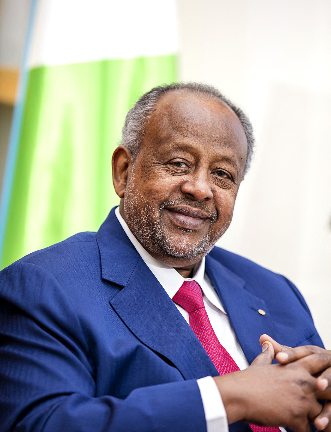 Le président Ismaïl Omar Guelleh. PATRICK ROBERT