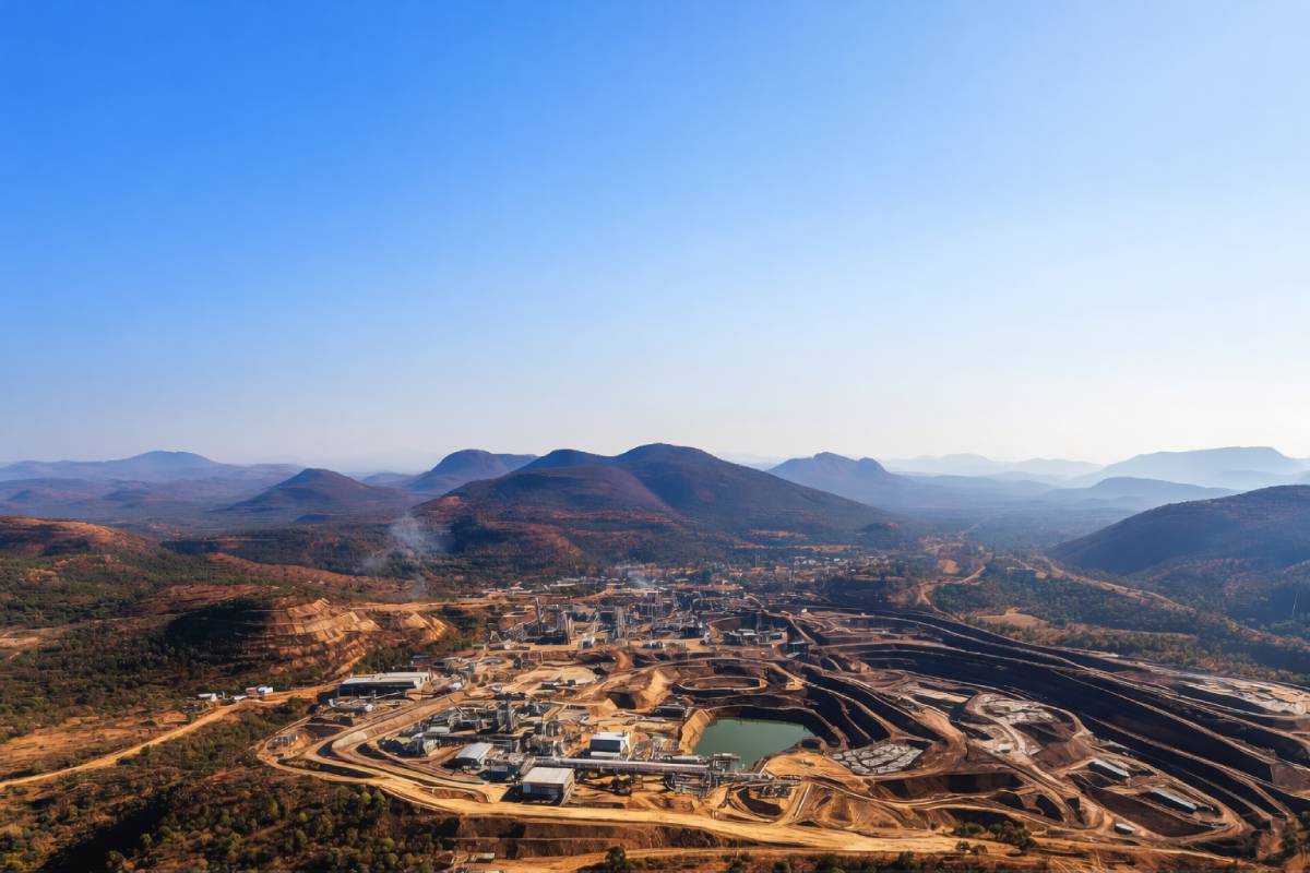 La mine de cuivre de Palabora, en Afrique du Sud. DOBE STOCK