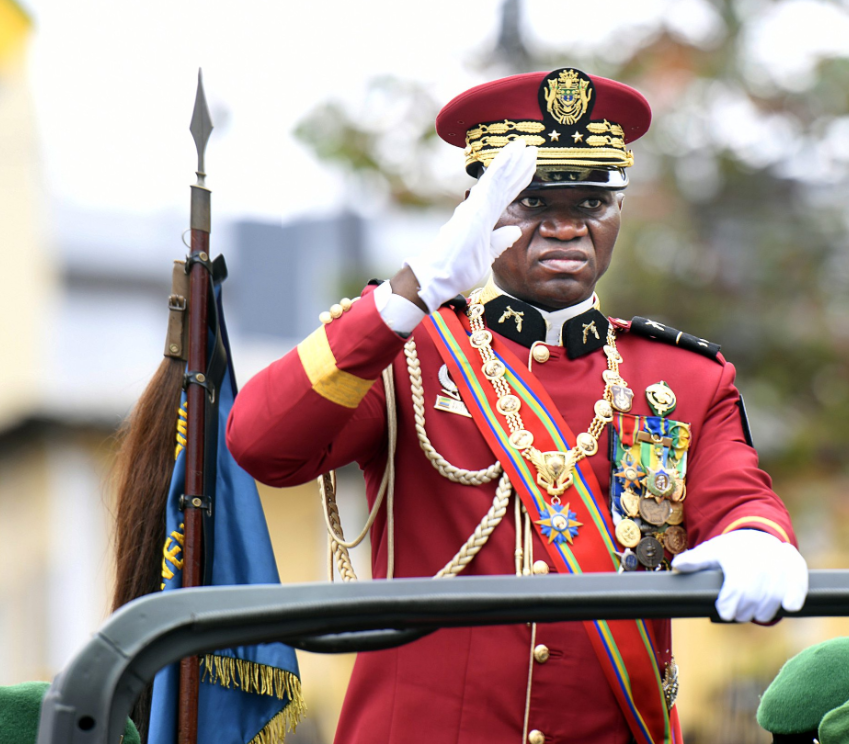 Le nouveau «président de la transition» a prêté serment le 4 septembre dernier.COM PRÉSIDENCE DE LA RÉPUBLIQUE GABONAISE