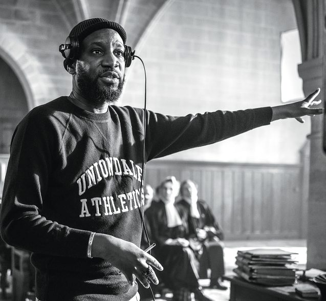 Le réalisateur lors du tournage de son long-métrage. JULIEN PANIE