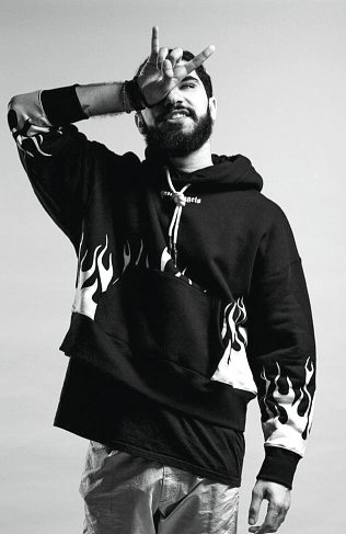 ElGrande Toto, rappeur marocain. DR