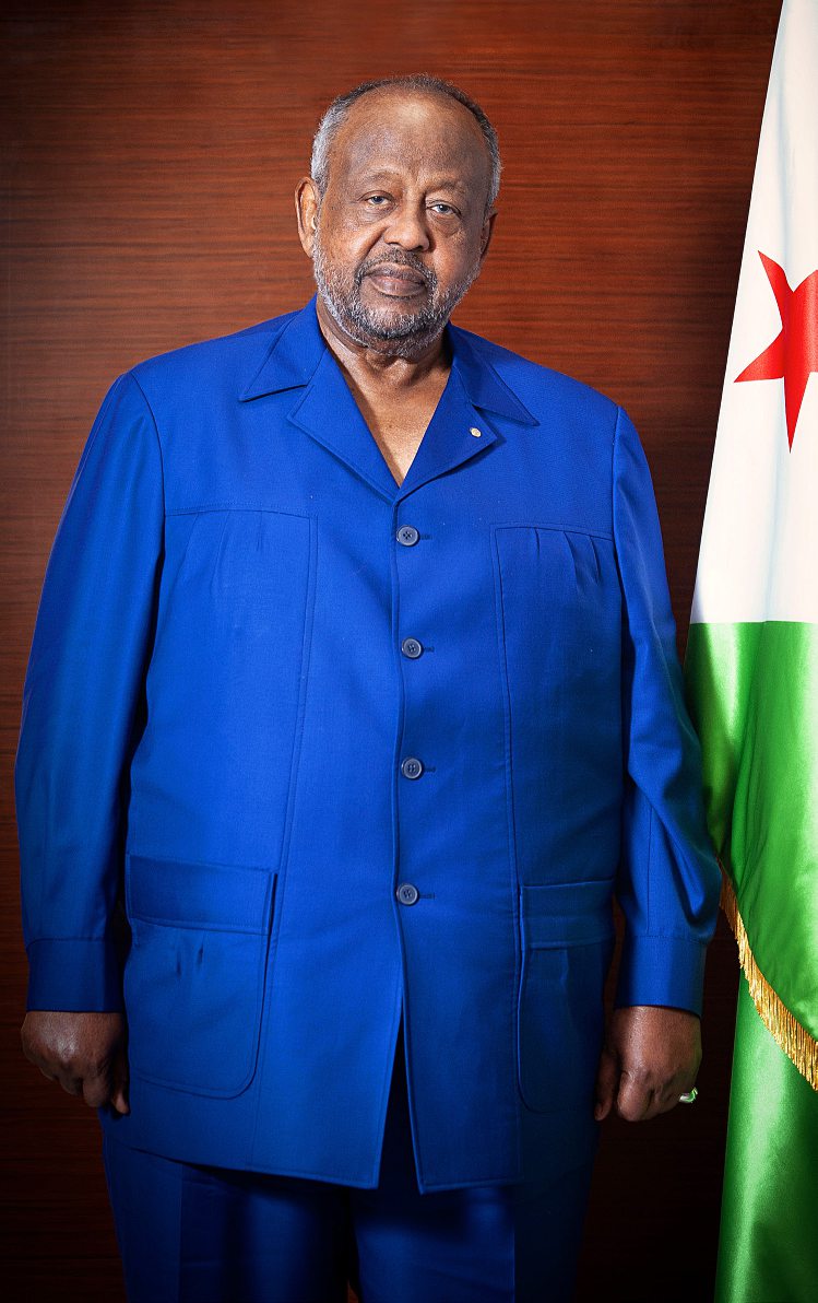 Ismaïl Omar Guelleh au palais présidentiel, en 2023. VINCENT FOURNIER-JEUNEAFRIQUE-REA