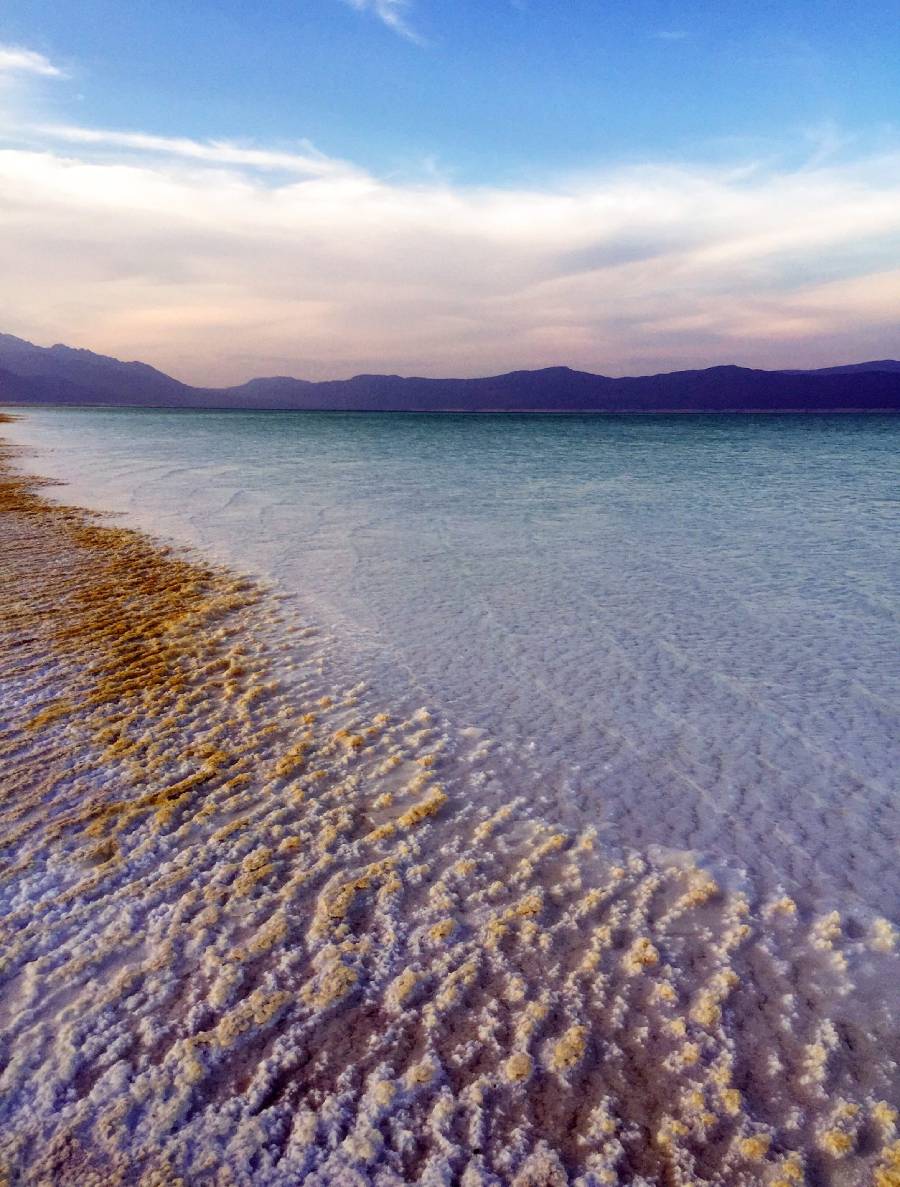 Le lac Assal, considéré comme le plus salé du monde. ZYAD LIMAM