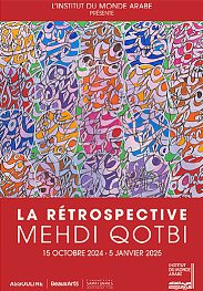 À l’occasion de cette rétrospective, les éditions Assouline publient un beau livre consacré à l’œuvre de l’artiste.MEHDI QOTBI 