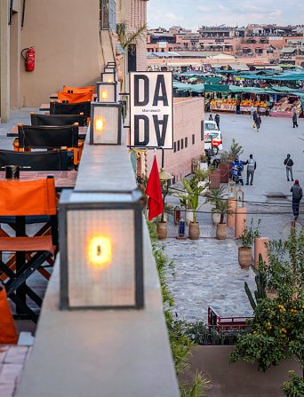 Le lieu est réputé pour sa cuisine marocaine et internationale. CECILE LOPES PHOTOGRAPHY