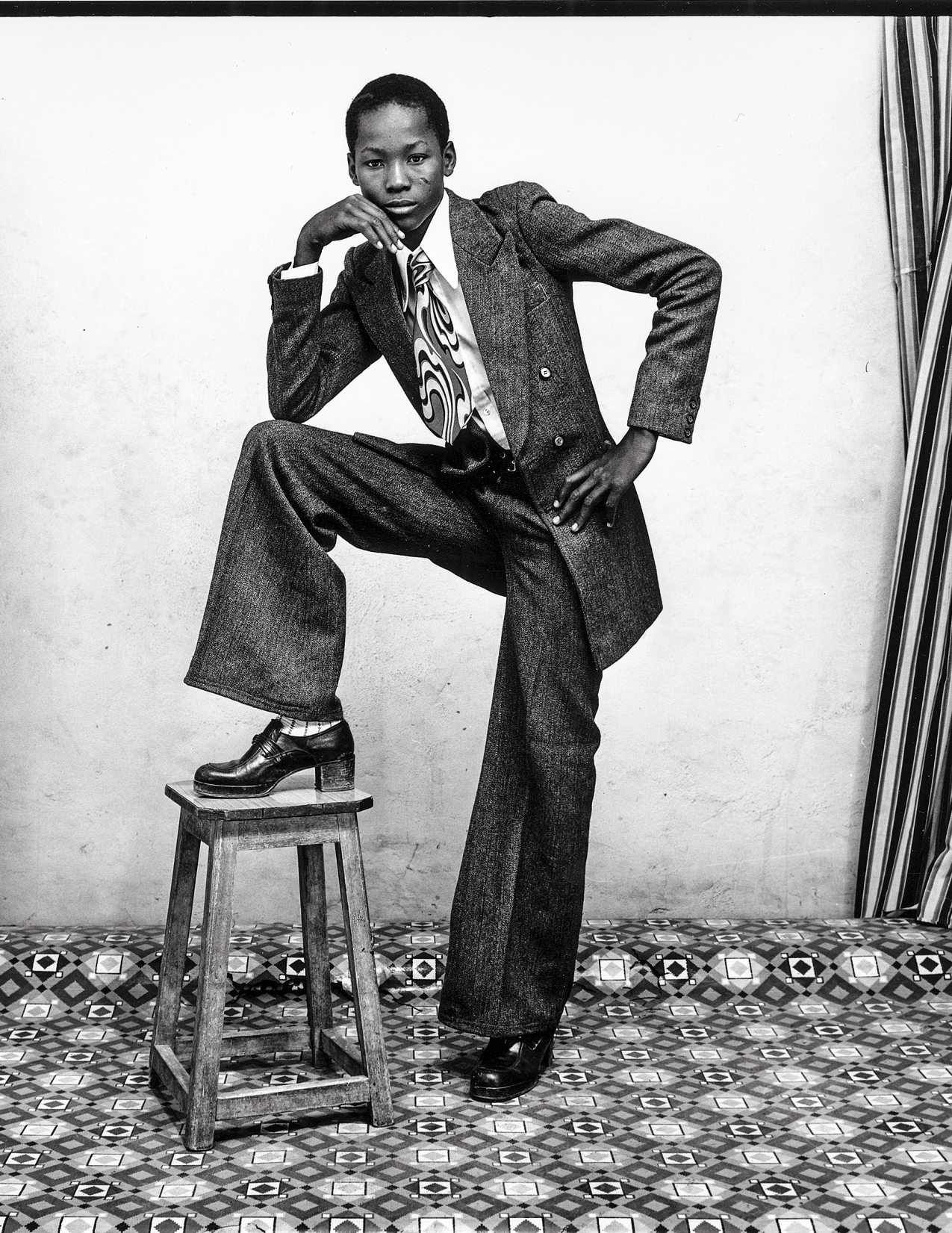Un jeune gentleman, Studio Malick, Bamako, 1978.