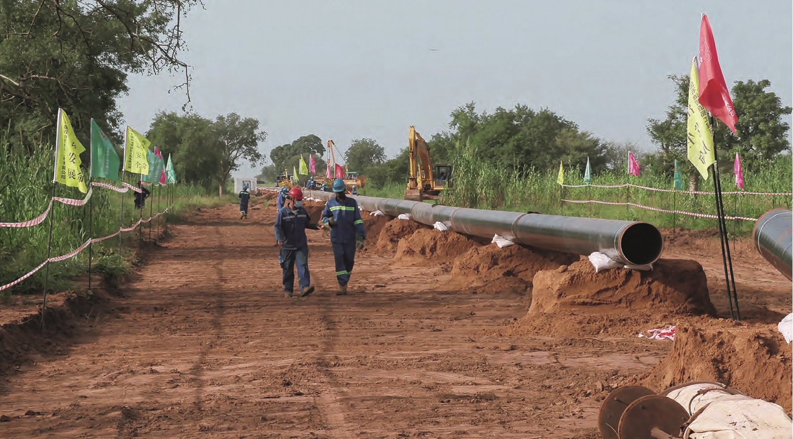 Le pipeline Niger-Bénin fera près de 2 000 kilomètres de long, en partant des gisements d’Agadem, pour arriver au port de Sèmè.PRÉSIDENCE DU NIGER