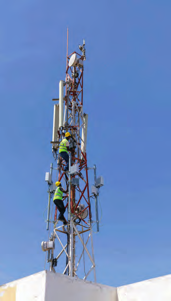 Installation de la 4G par Djibouti Télécom.PATRICK ROBERT