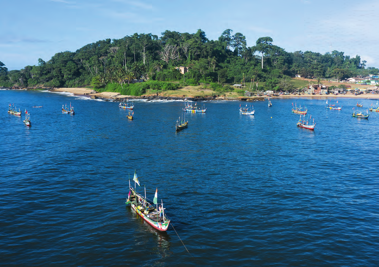 Ville balnéaire au sud-ouest, Grand-Béréby est une aire marine protégée depuis décembre 2020. NABIL ZORKOT