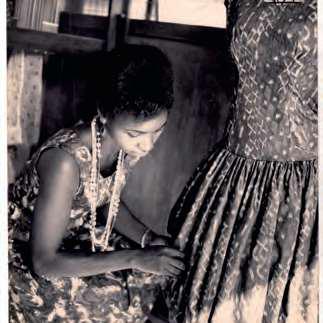 La pionnière nigériane Shade Thomas Fahm, à Lagos, fin des années 1960.DR