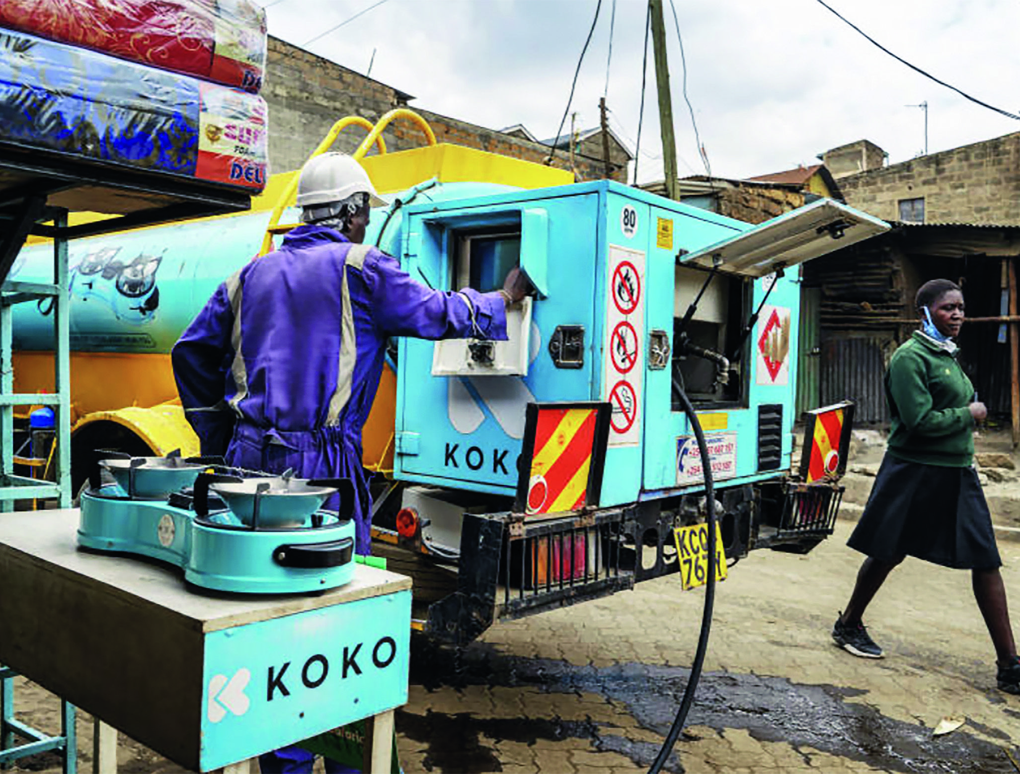 L’entreprise kenyane KOKO Networks vend ses gazinières au bioéthanol beaucoup moins cher grâce à sa vente de crédits carbone.DR/KOKO NETWORKS
