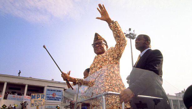 Mobutu Sese Seko a été à la tête du Zaïre (RDC) pendant trente-deux ans.NICOLAS TAVERNIER/REA