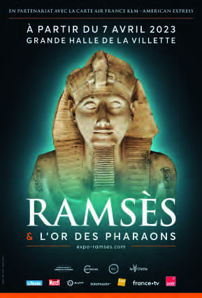 « RAMSÈS & L’OR DES PHARAONS », Grande Halle de la Villette, Paris (France), du 7 avril au 6 septembre. expo-ramses.com.SANDRO VANNINI
