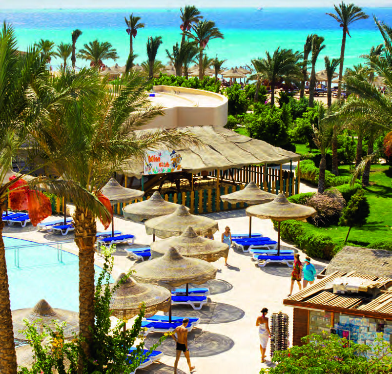 Le Pyramisa Beach Resort Sahl Hasheesh, à Hurghada, station balnéaire égyptienne.SHUTTERSTOCK