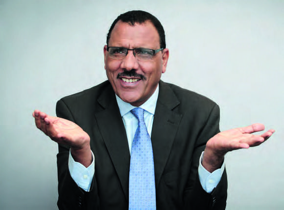President  Mohamed  Bazoum, elected in April 2021. VINCENT FOURNIER/JA/RÉA