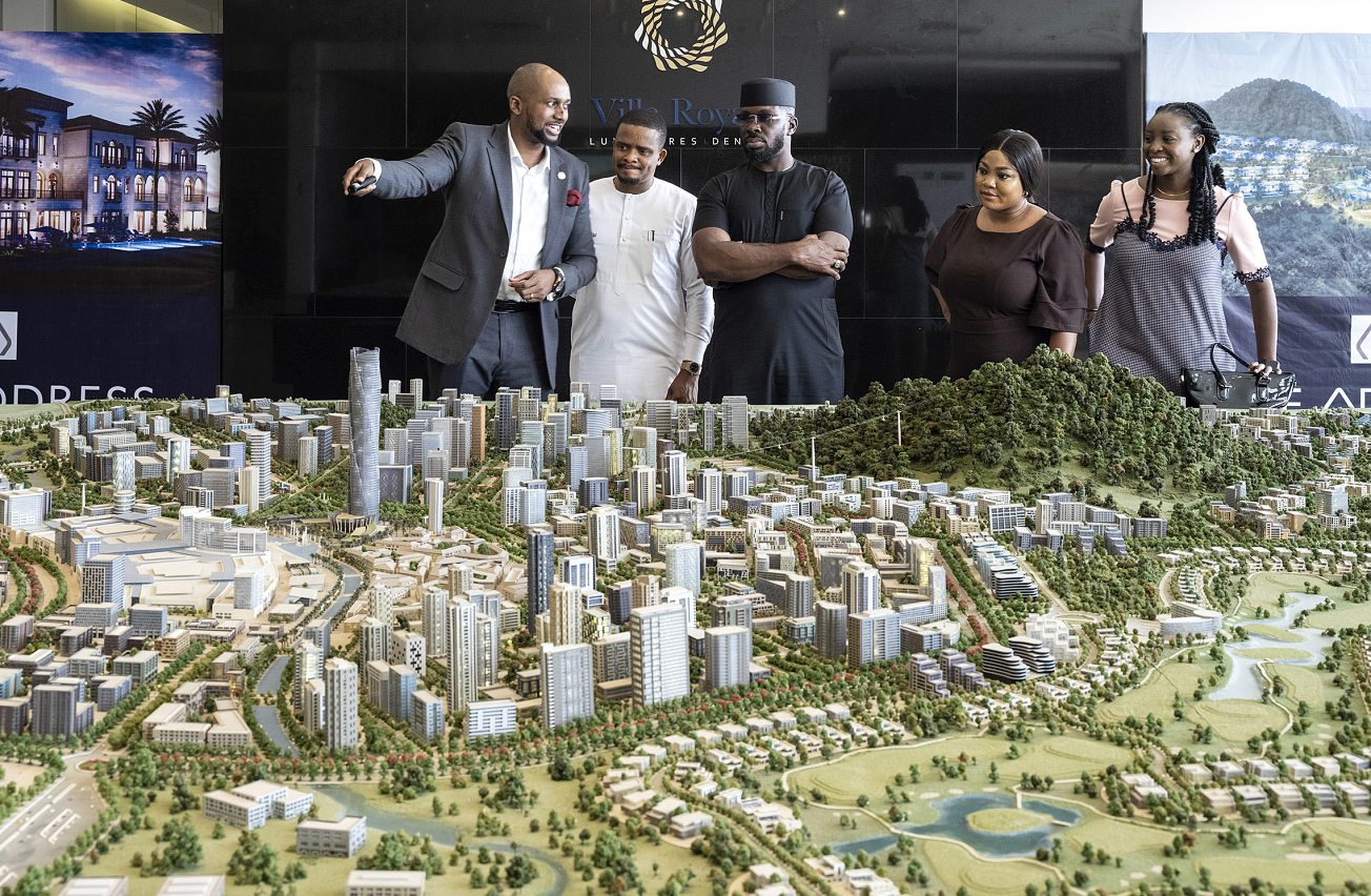 Inspirée de Dubaï, la Centenary City d’Abuja sera smart et business.NICK HANNES/PANOS-REA