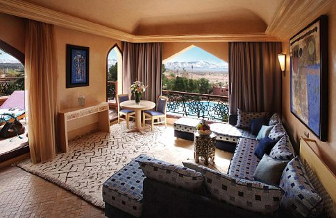 Le Es Saadi Marrakech Resort met à l’honneur une esthétique toute marocaine.DR