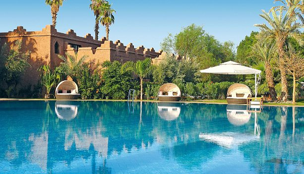 Le Es Saadi Marrakech Resort met à l’honneur une esthétique toute marocaine.DR