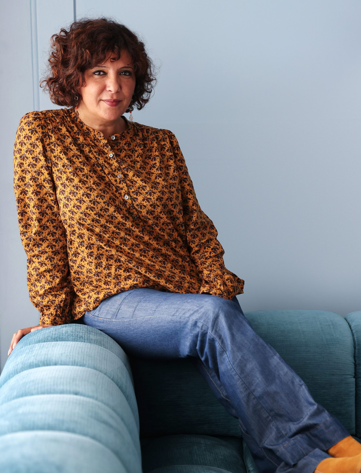 Kaouther Ben Hania.TRISTAN FEWINGS/GETTY IMAGES FOR BFI