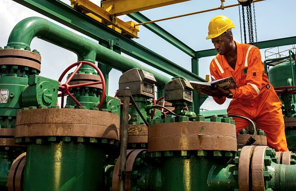 Installation de la Nigerian Petroleum Development Company, filiale de la NNPC, dans l’État d’Edo.SHUTTERSTOCK