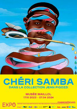 «CHÉRI SAMBA, DANS LA COLLECTION JEAN PIGOZZI», Musée Maillol, Paris (France), jusqu’au 7 avril 2024.DR
