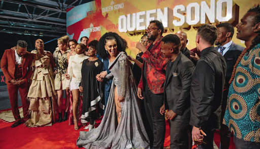 ​  Netflix a favorisé la visibilité de créations africaines, dont la série Queen Sono. DR  ​