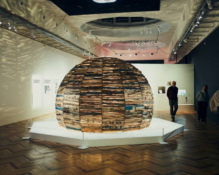 Moataz Nasr, Dome, 2011. CYRIL ZANETTACCI / MUSÉE NATIONAL DE L’HISTOIRE DE L’IMMIGRATION