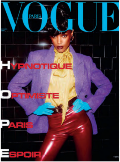 Couverture de Vogue Paris, septembre 2020.