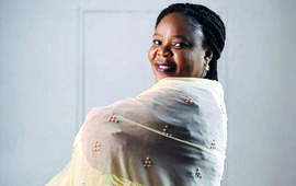 Leymah Gbowee.FLORENCE BROCHOIRE/SIGNATURES
