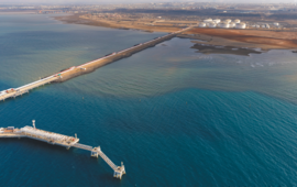 Le terminal pétrolier de Doraleh est un prolongement du port international de Djibouti.PATRICK ROBERT