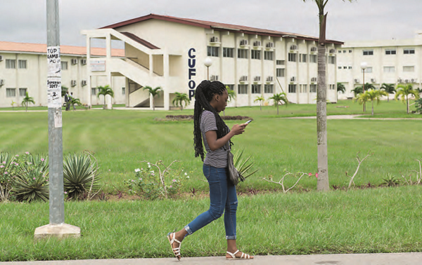 L’université Félix Houphouët-Boigny, à Abidjan.NABIL ZORKOT