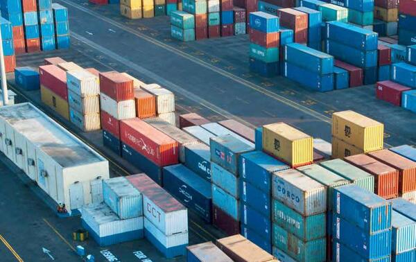 Les capacités conteneurs du port de Doraleh, un atout considérable.VINCENT FOURNIER/JEUNE AFRIQUE/RÉA