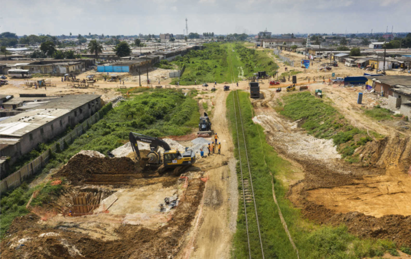 Les travaux ont commencé dans le secteur d’Abobo.DR