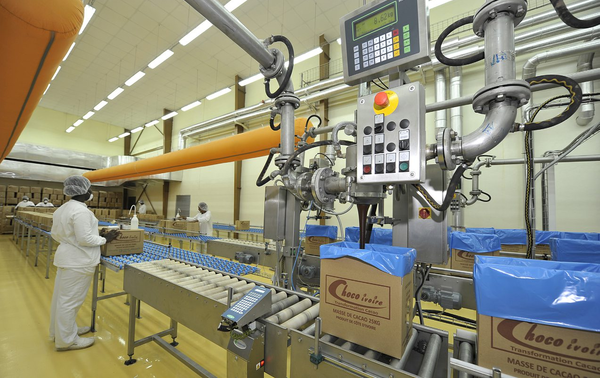 Une usine de cacao à San-Pédro. NABIL ZORKOT