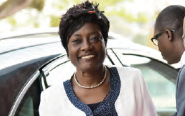 Mariatou Koné, ministre de la Femme, de la Protection de l’enfant et de la Solidarité. KAMBOU SIA