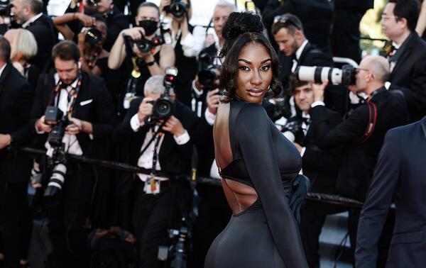 Lors de la 75 e édition du Festival de Cannes, le 19 mai 2022. SIPA USA/ALAMY