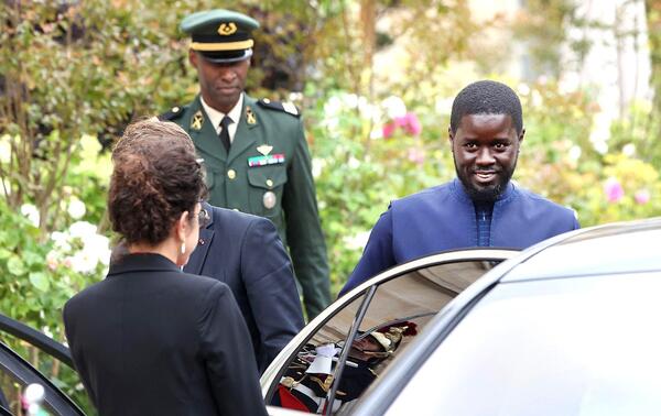 Le président Bassirou Diomaye Faye à Paris, le 20 juin 2024. CHRISTINA PETERSEN ALAMY