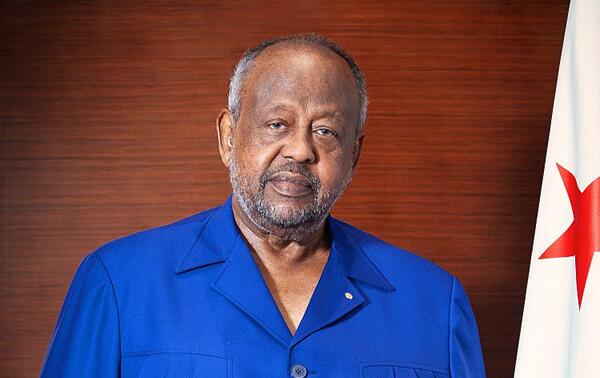 Ismaïl Omar Guelleh au palais présidentiel, en 2023. VINCENT FOURNIER-JEUNEAFRIQUE-REA