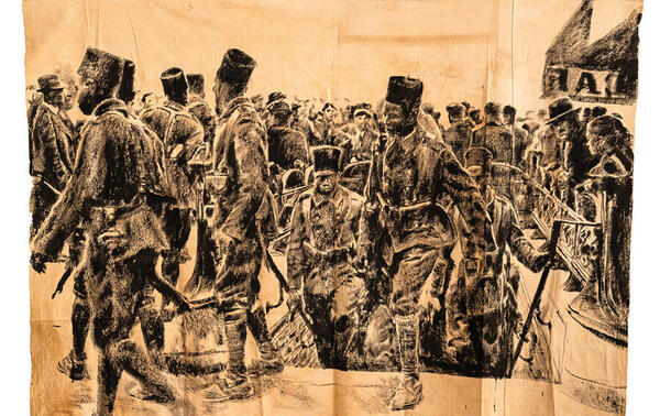 Roméo Mivekannin, Hosties noires : Tirailleurs sénégalais à Paris, 2021. DR