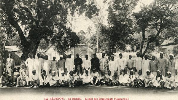 Engagés comoriens à La Réunion, 1897 - Coll. privée