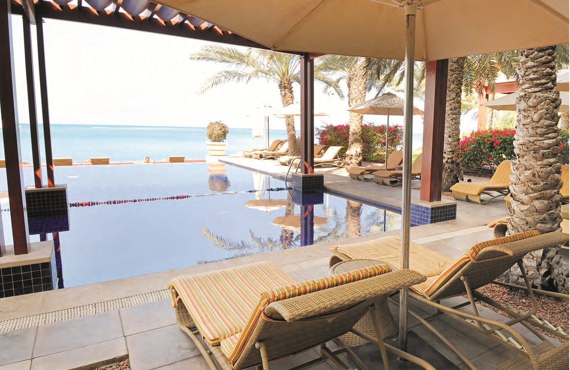 Le luxueux hôtel Kempinski offre une vue unique sur le golfe de Tadjourah. DR