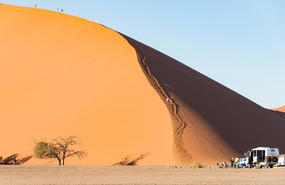 Le parc national de Namib-Naukluft. Le parc national de Namib-Naukluft.TRIPS ALAMY