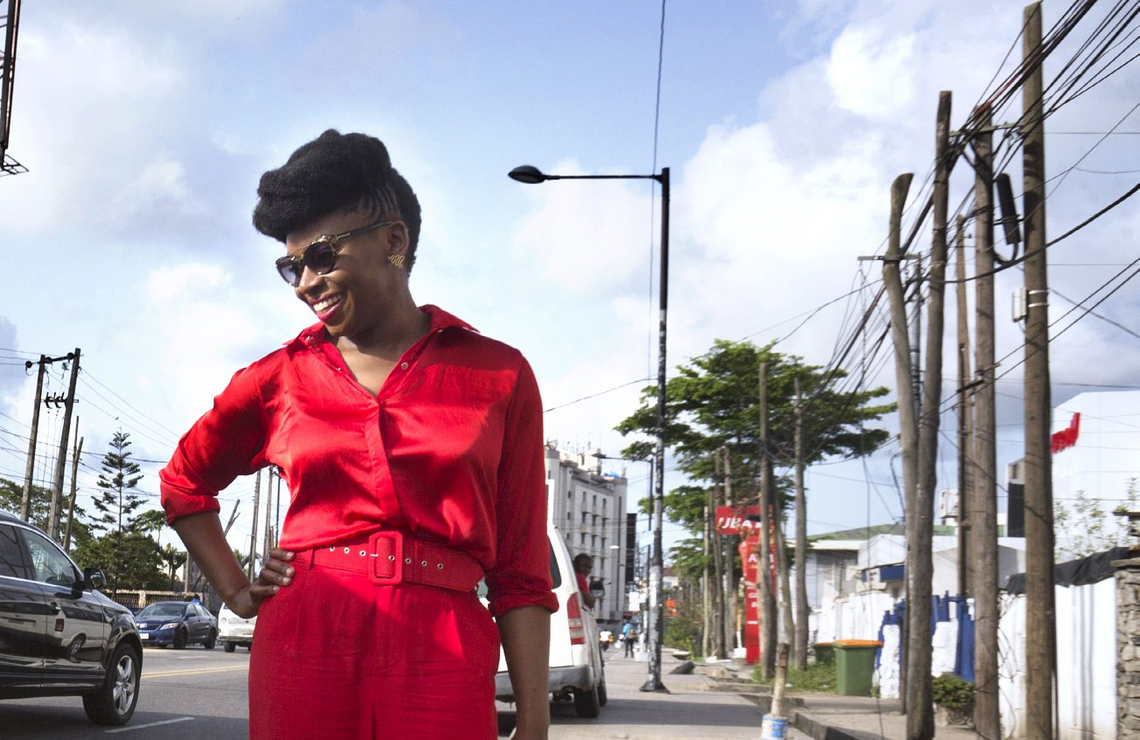 Chimamanda Ngozi Adichie.ANDREW ESIEBO/PANOS/REA