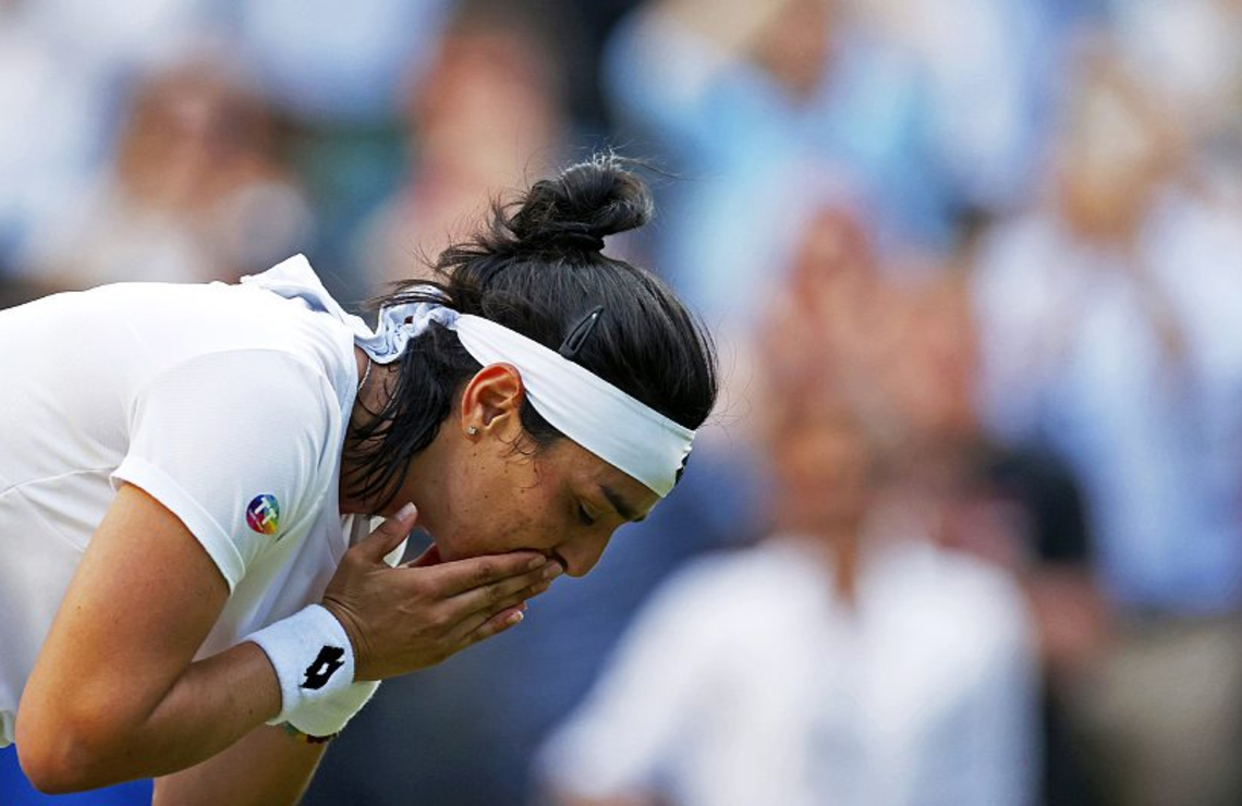 Ons Jabeur.LI YING/XINHUA/REA