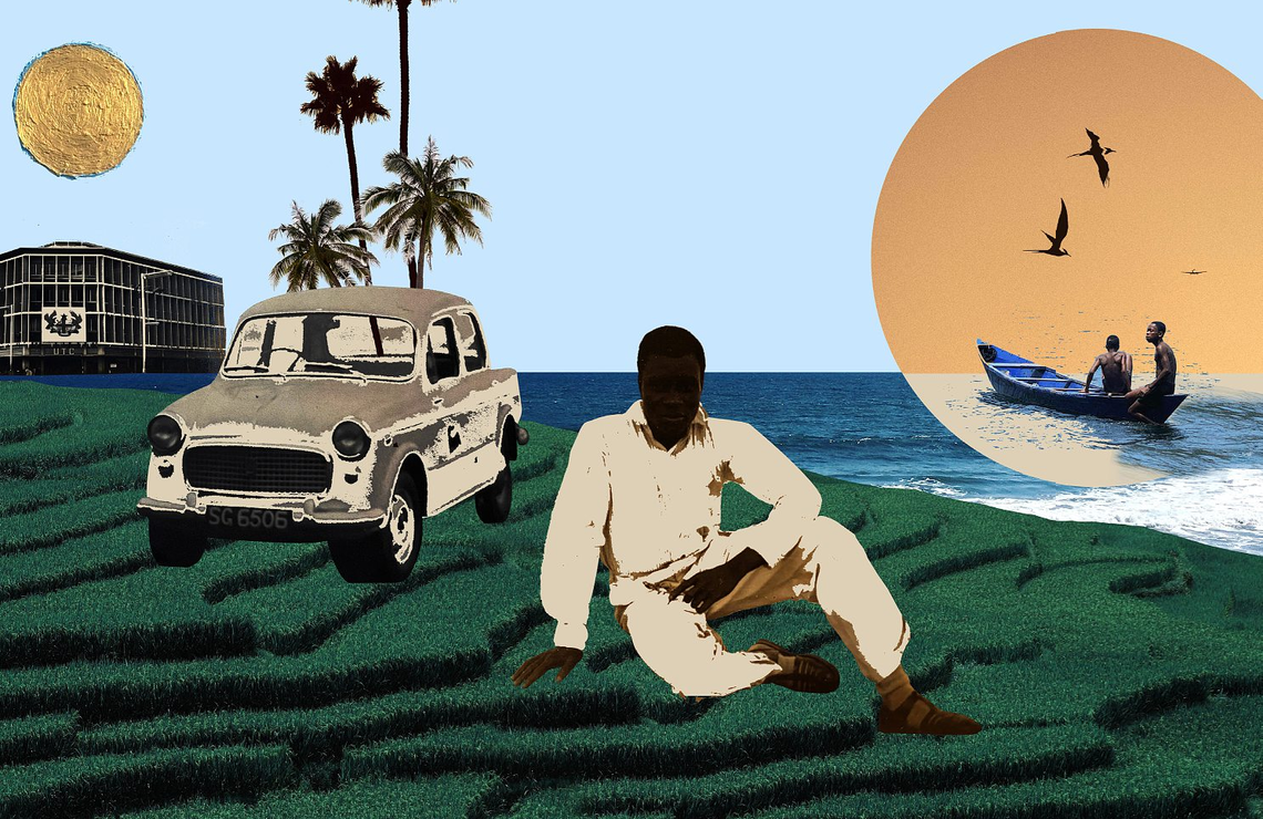 Denyse Gawu-Mensah, Golden Sun, Living with Sun (2023). Denyse Gawu-Mensah, Golden Sun, Living with Sun (2023).DR