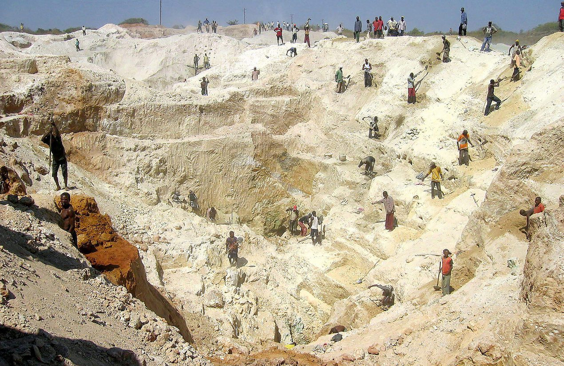 La mine à ciel ouvert de Rashi, en RDC.BELGA NEWS AGENCY / ALAMY STOCK PHOTO