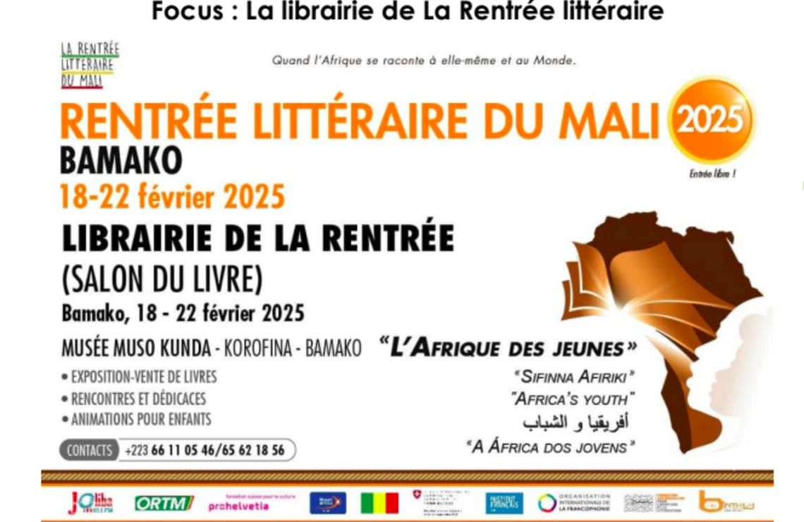 Rentrée Littéraire du Mali 2024 LA RENTREE LITTERAIRE DU MALI 