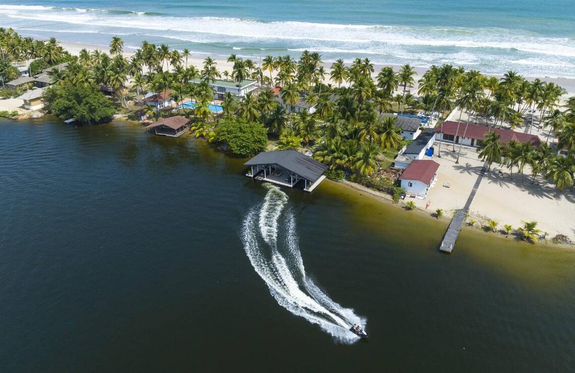 La station balnéaire d’Assinie. NABIL ZORKOT